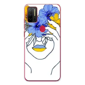 Чехол на Ulefone Note 11P Украинский дизайн (Украинка на всю голову)