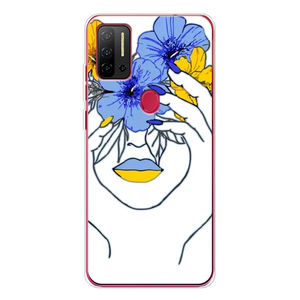 Чехол с рисунком «Украинка на всю голову» для Ulefone Note 11P Чехол с рисунком «Украинка на всю голову» для Ulefone Note 11P