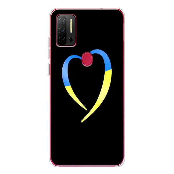 Чехол с рисунком «Украинское сердце» для Ulefone Note 11P Чехол с рисунком «Украинское сердце» для Ulefone Note 11P