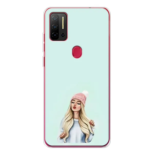 Чехол с рисунком «В шапке» для Ulefone Note 11P