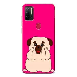 Чохол (ТПУ) Милі песики для Ulefone Note 11P (Веселий Мопсік)