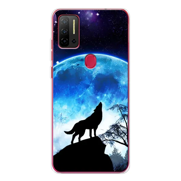 Чехол с рисунком «Воет на луну» для Ulefone Note 11P Чехол с рисунком «Воет на луну» для Ulefone Note 11P