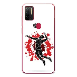 Чохли з прінтом Спортивна тематика для Ulefone Note 11P (Волейболіст)