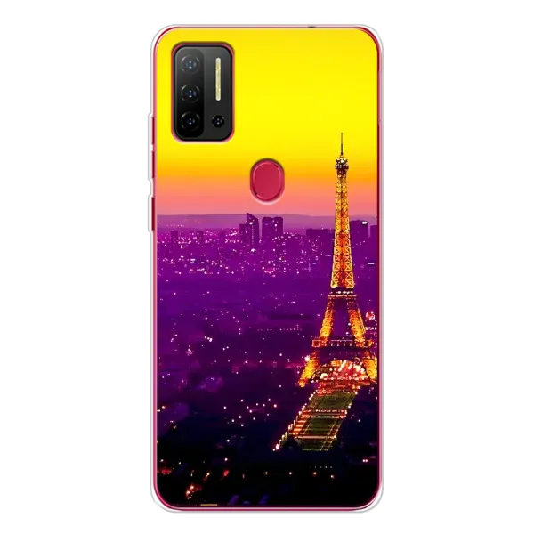 Чохол з малюнком «Яскрава башня» для Ulefone Note 11P