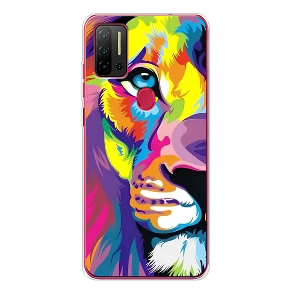 Чехол с рисунком «Яркий Лев» для Ulefone Note 11P
