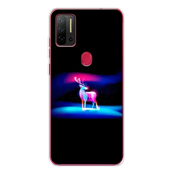 Чехол с рисунком «Яркий олень» для Ulefone Note 11P