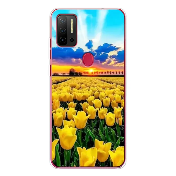 Чехол с рисунком «Желтые тюльпаны» для Ulefone Note 11P