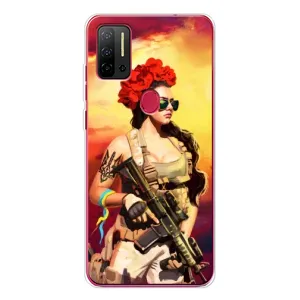 ЗСУ Чехлы (TPU) для Ulefone Note 11P (Женщина солдат)