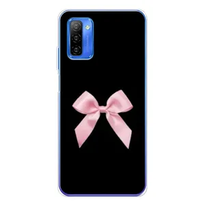 Чехол банты для Ulefone Note 12 (Бант на черном)