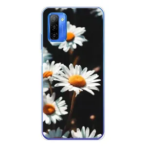 Чехол с ромашками на Ulefone Note 12 (Белые ромашки)