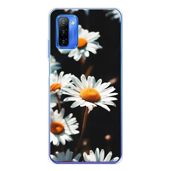 Чехол с рисунком «Белые ромашки» для Ulefone Note 12