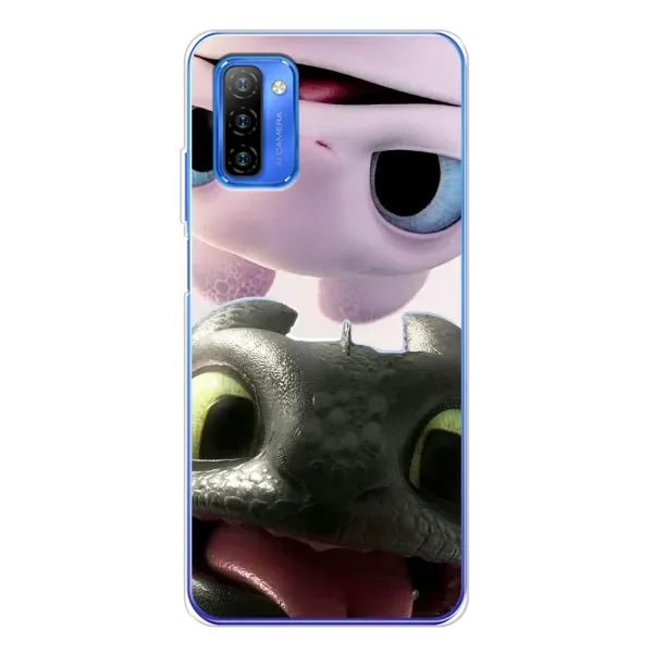 Чохол з малюнком «Беззубик і Денна Лють» для Ulefone Note 12 Чохол з малюнком «Беззубик і Денна Лють» для Ulefone Note 12