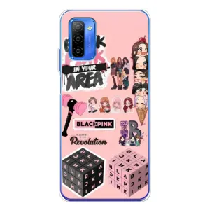 Чехлы с картинкой для Ulefone Note 12 (BLACK PINK коллаж)