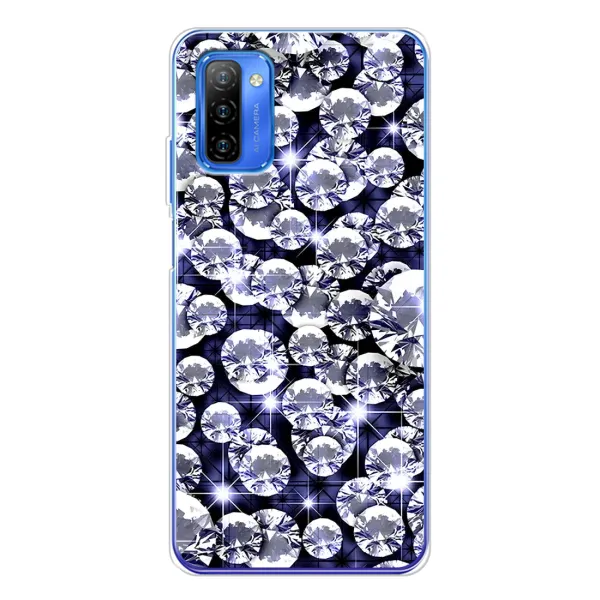 Чехол с рисунком «Бриллианты» для Ulefone Note 12