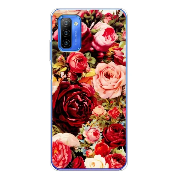Чехол с рисунком «Букет цветов» для Ulefone Note 12