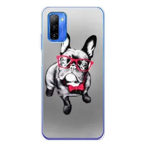 Чохол (ТПУ) Милі песики для Ulefone Note 12 (Бульдог в окулярах)