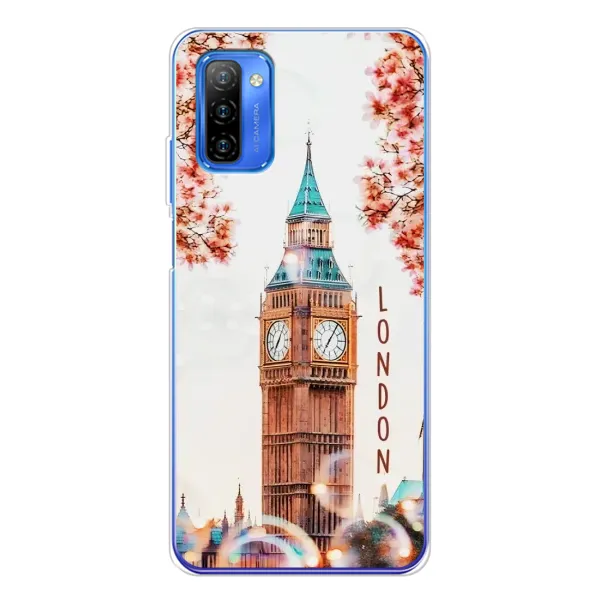 Чохол з малюнком «Годинник Лондон» для Ulefone Note 12 Чохол з малюнком «Годинник Лондон» для Ulefone Note 12