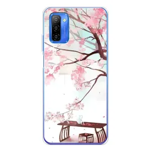 Чехол с принтом САКУРЫ на Ulefone Note 12 (Чайная церемония)