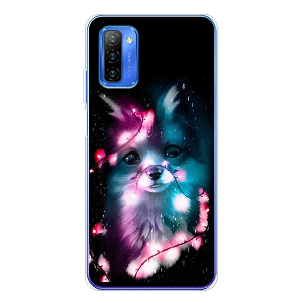 Чехол с рисунком «Черная Лиса» для Ulefone Note 12 Чехол с рисунком «Черная Лиса» для Ulefone Note 12