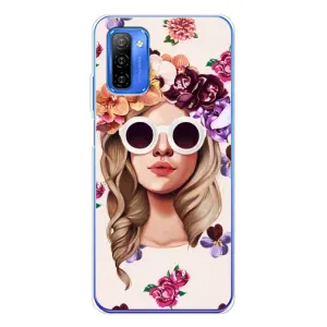 Чехол с картинкой Модные Девчонки Ulefone Note 12 (Девушка в очках)