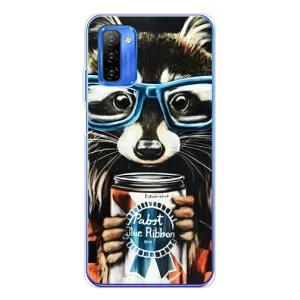 Силіконовий Чохол з Энотами на Ulefone Note 12 (Єнот в окулярах)