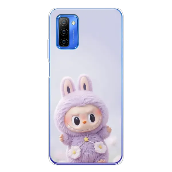 Чехол с рисунком «Фиолетовый Лабубу» для Ulefone Note 12 Чехол с рисунком «Фиолетовый Лабубу» для Ulefone Note 12