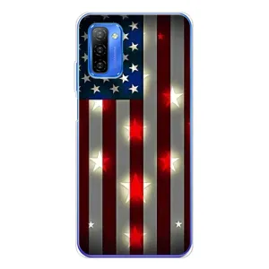 Чехол Флаг USA для Ulefone Note 12 (Флаг США 2)