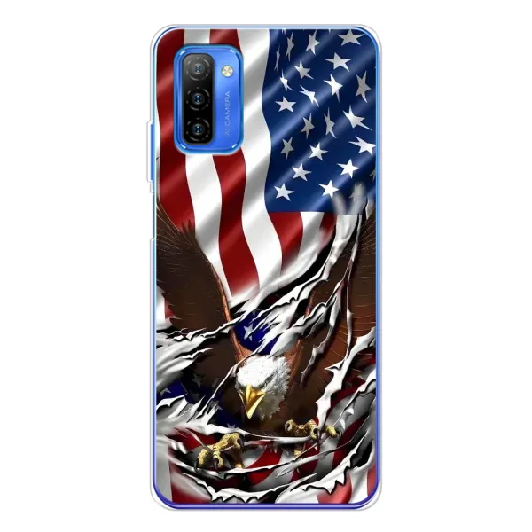 Чехол с рисунком «Флаг USA» для Ulefone Note 12 Чехол с рисунком «Флаг USA» для Ulefone Note 12