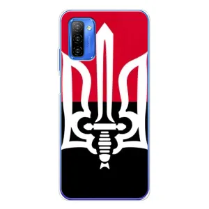 Чехлы УПА (Красно-Чёрный) на Ulefone Note 12 (Герб Украины)
