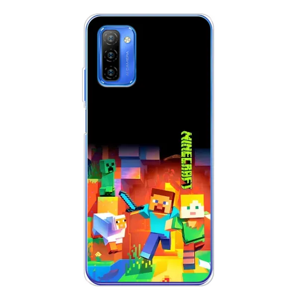 Чехол с рисунком «Герой Майнкрафт» для Ulefone Note 12 Чехол с рисунком «Герой Майнкрафт» для Ulefone Note 12