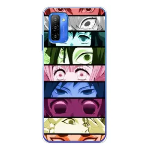 Силиконовые чехлы с глазами Anime для Ноте 12 (Глаза Хашира)