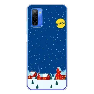Силіконовий бампер на різдво для Ulefone Note 12 (Місто в снігу)