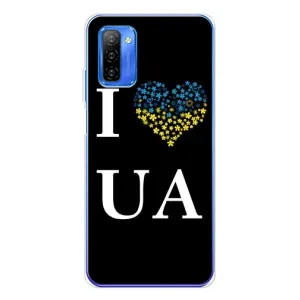 Силиконовый Чехол на Ulefone Note 12 (Я-Украина) (I Love UA)