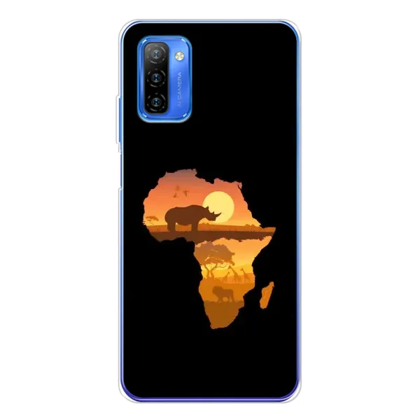Чохол з малюнком «Карта» для Ulefone Note 12