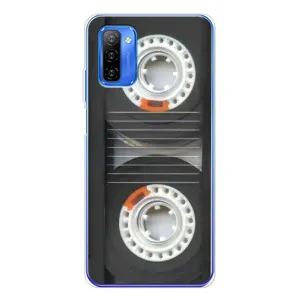 Чехол с Прикольным принтом на Ulefone Note 12 (Кассета магнитофона)