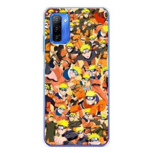 Чехлы с принтом Наруто на Ulefone Note 12 (Коллаж Наруто)