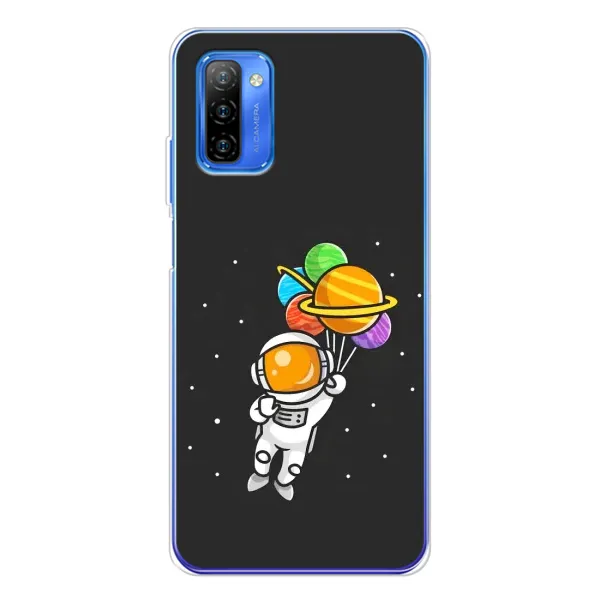 Чехол с рисунком «Космонавт с шариками» для Ulefone Note 12 Чехол с рисунком «Космонавт с шариками» для Ulefone Note 12