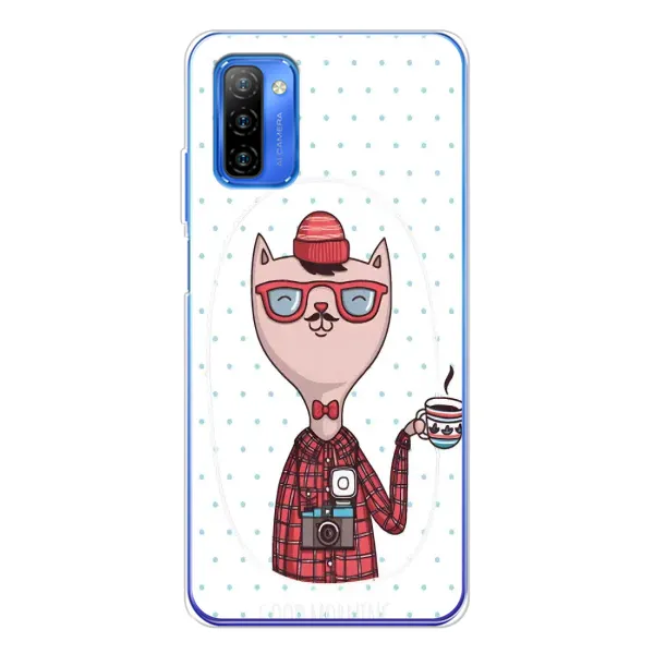Чехол с рисунком «Кот аристократ» для Ulefone Note 12