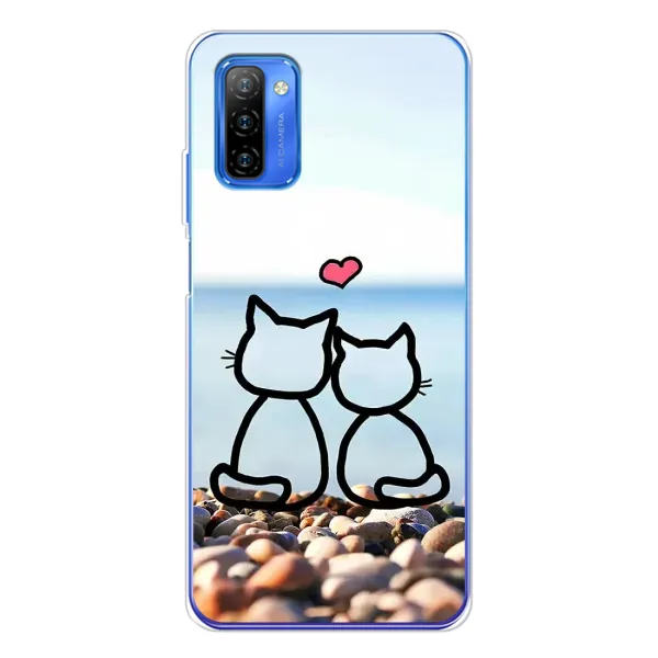 Чехол с рисунком «Котейки» для Ulefone Note 12 Чехол с рисунком «Котейки» для Ulefone Note 12