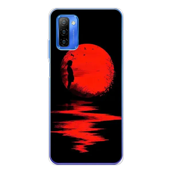 Чохол з малюнком «Червоний Захід сонця» для Ulefone Note 12