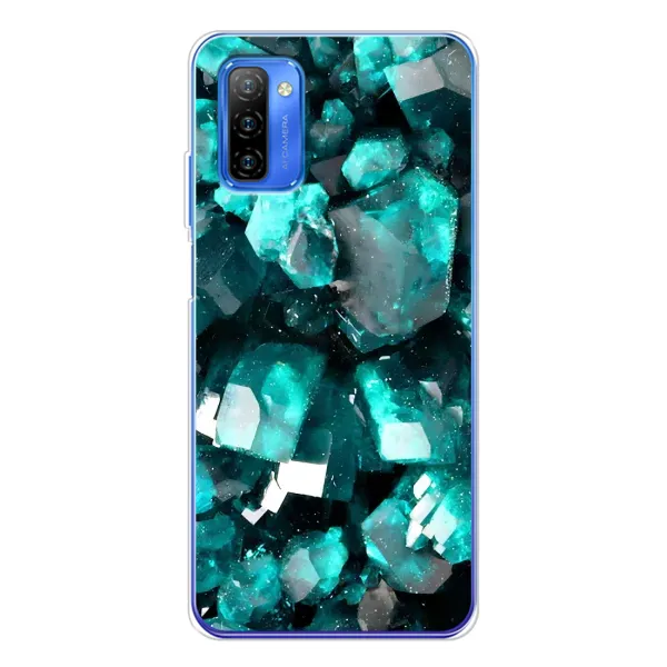 Чехол с рисунком «Кристалы» для Ulefone Note 12