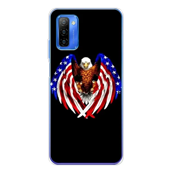 Чехол с рисунком «Крылья США» для Ulefone Note 12 Чехол с рисунком «Крылья США» для Ulefone Note 12