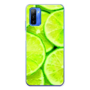 Чехол с изображением  вкусной еды для Ulefone Note 12 (Лайм)