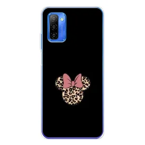 Чехол с леопардовым принтом на Ulefone Note 12 (Леопардовая Минни)