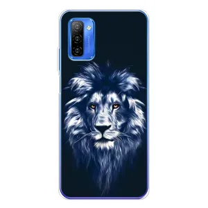Чохол з картинкою на Ulefone Note 12 (Лев – синій)