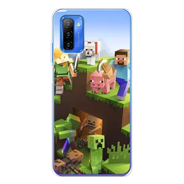 Чехол с рисунком «Майн-крафт» для Ulefone Note 12 Чехол с рисунком «Майн-крафт» для Ulefone Note 12