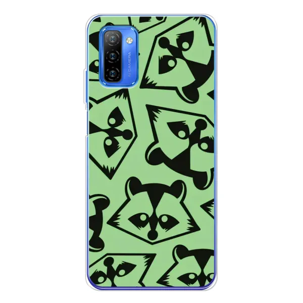 Чехол с рисунком «Мордочки Енота» для Ulefone Note 12 Чехол с рисунком «Мордочки Енота» для Ulefone Note 12