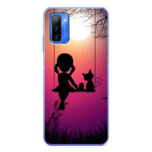 Чехол с рисунком «На качели» для Ulefone Note 12