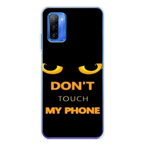 Чехол с Прикольным принтом на Ulefone Note 12 (Не трогай мой телефон)