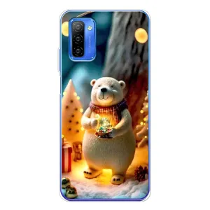 Чохли на Новий Рік Ulefone Note 12 (Новорічний ведмедик)